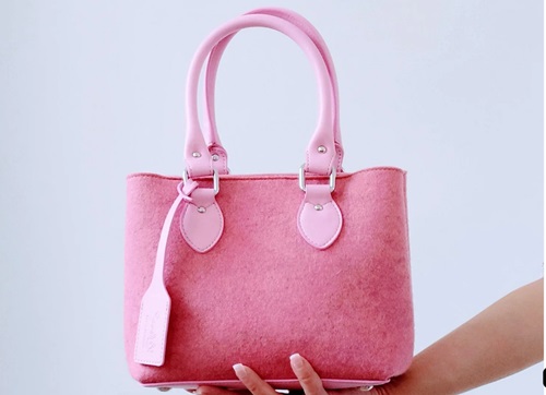 Lefrac Handcrafted Handbags Are on Sale-Emma Mini Pink